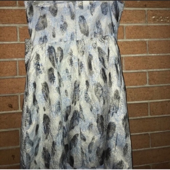 💎 BCBGMAXAZRIA💎BLUE HAZE COMBO DRESS💎 - Picture 7 of 7